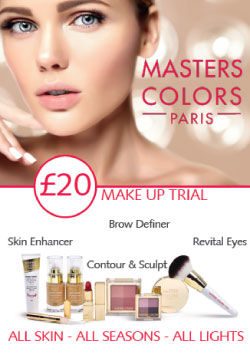 £20 Make Up Trial with NEW MASTERS COLORS